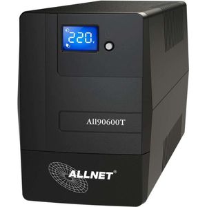 Allnet ALL90600T Ononderbreekbare voeding (UPS) 600 VA 4 AC-uitgangen Line-In (600 VA, 360 W, Lijninteractief UPS), UPS