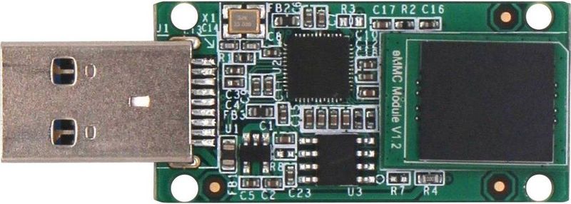 Radxa RockPi_EMMC2USB3.0 Externe geheugenkaartlezer USB 3.2 Gen 1 (USB 3.0) Groen
