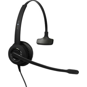 Plusonic - 6337 10.1P - Kantoorheadset - Zwart - Bedraad, USB-A, Noise Cancelling