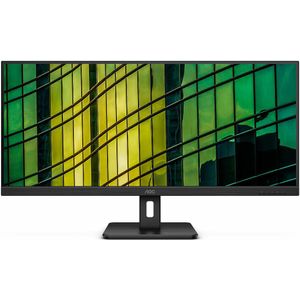 AOC U34E2M (3440 x 1440 pixels, 34""), Monitor, Zwart