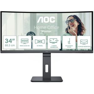 Aoc - Cu34p3cv - 34´´ WQHD - IPS - WLED - 100Hz - Gebogen Monitor