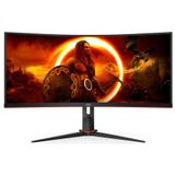 Aoc - Cu34g2xp - Gaming-monitor - 34 Inch - WQHD - VA - 180Hz
