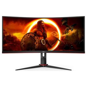Aoc - Cu34g2xp - Gaming-monitor - 34 Inch - WQHD - VA - 180Hz