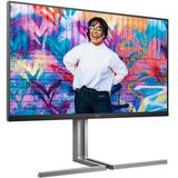 AOC - U32U3CV - Gaming Monitor - Zwart - 32 inch - 4K Ultra HD