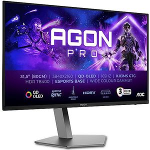 32" AOC AGON Pro AG326UD - 3840x2160 (4K/UHD) - 165Hz - QD-OLED