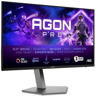 AOC - AGON PRO AG326UD - Computer Monitor - Zwart - 31.5 Inch - 4K Ultra HD