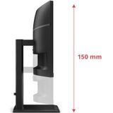 AOC - CU34E4CV - VA-monitor - 34 inch - 3440 x 1440 pixels - 21:9 - 120 Hz