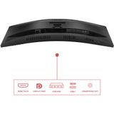 AOC - CU34E4CV - VA-monitor - 34 inch - 3440 x 1440 pixels - 21:9 - 120 Hz