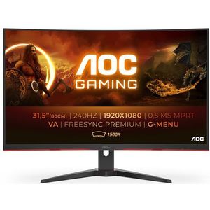 AOC C32G2ZE - Beeldscherm - 31.5 Inch - Full HD - Curved - 240 Hz