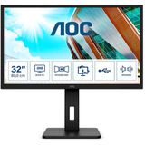 AOC P2 Q32P2 computer monitor 80 cm (31.5") 2560 x 1440 Pixels 2K Ultra HD LED Zwart