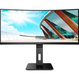 AOC CU34P2A - QHD Curved Ultrawide Monitor - 34 Inch