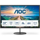 AOC Q32V4 (2560 x 1440 pixels, 31.50""), Monitor, Zwart