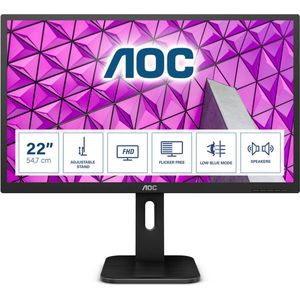 AOC P1 22P1D LED display 54,6 cm (21.5") 1920 x 1080 Pixels Full HD Zwart