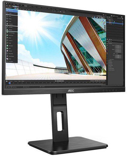 Aoc 22P2DU Monitor - 21.5 Inch - FHD - IPS - 75Hz - Zwart