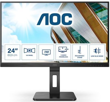 AOC 24P2QM - Monitor - 23,8-Inch - FHD - HDMI - DP