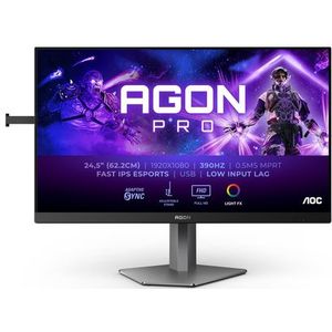 AOC - Agon PRO AG256FS - 24,5 Inch FHD Monitor - IPS-paneel - 390 Hz