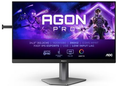 AOC - Agon PRO AG256FS - 24,5 Inch FHD Monitor - IPS-paneel - 390 Hz