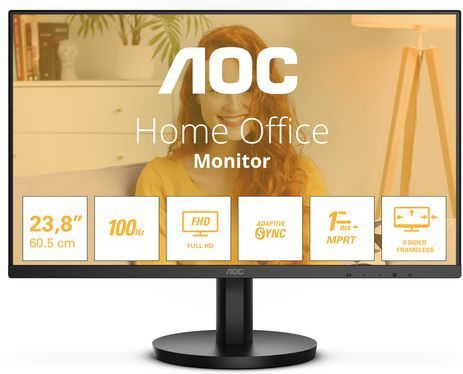 AOC 24B3HMA2 - Full HD Monitor - 100hz - 1ms - Speakers - Randloos Design - 24 inch