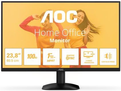 AOC B3 24B35HM2 computer monitor 60,5 cm (23.8") 1920 x 1080 Pixels Full HD LED Zwart