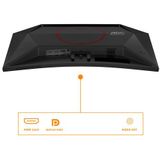 AOC - C24G42E - Full HD Curved Gaming Monitor - 180Hz - 24 inch