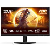 AOC G4 Q24G4RE computer monitor 60,5 cm (23.8") 2560 x 1440 Pixels Quad HD LED Zwart, Rood