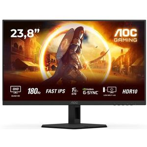 AOC G4 Q24G4RE computer monitor 60,5 cm (23.8") 2560 x 1440 Pixels Quad HD LED Zwart, Rood