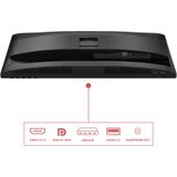 AOC - 24E4CV - IPS Monitor - 24 inch - 1920x1080 - Full HD