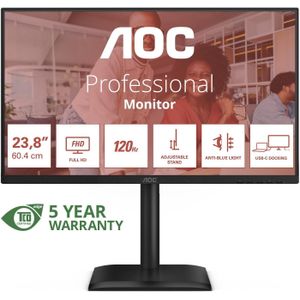 AOC - 24E4CV - IPS Monitor - 24 inch - 1920x1080 - Full HD