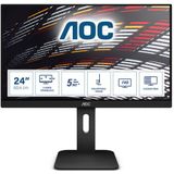AOC P1 24P1 computer monitor 60,5 cm (23.8") 1920 x 1080 Pixels Full HD LED Zwart