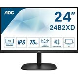 Aoc 24B2XD - 24 Inch Full HD Monitor - IPS Paneel - Randloos Ontwerp