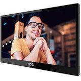 AOC T2 16T3EA computer monitor 39,6 cm (15.6") 1920 x 1080 Pixels Full HD Zwart