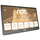 AOC T2 16T3EA computer monitor 39,6 cm (15.6") 1920 x 1080 Pixels Full HD Zwart