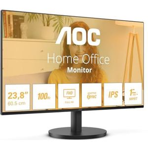 AOC 24B3HA2 - Full HD IPS Monitor - 100hz - 1ms - Speakers - Randloos Design - 24 inch