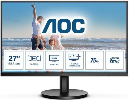 AOC Q27B3MA - QHD VA 75Hz Monitor - 27 Inch