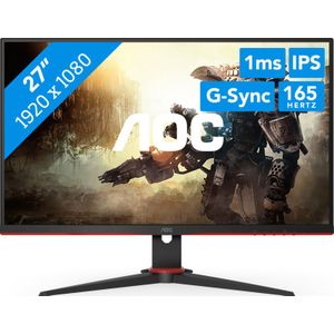AOC G2 27G2SPAE - Full HD Gaming Monitor - 165hz - 27 inch