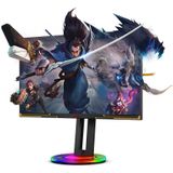 AOC AG275QXL (2560 x 1440 pixels, 27"), Monitor, Zwart, Geel