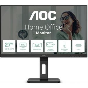 AOC Q27P3CV - Computer Monitor - Zwart - 68,6 cm (27") - Quad HD