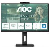 AOC Q27P3CW - Beeldscherm - Zwart - 27 inch - Quad HD - LED
