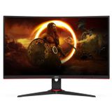 AOC G2 CQ27G2SE/BK LED display 68,6 cm (27") 2560 x 1440 Pixels Quad HD LCD Zwart, Rood