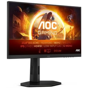 AOC 24G4X - Gaming Monitor - Full HD - Verstelbaar - 180Hz - 24 Inch