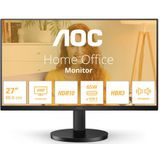 AOC - U27B3CF Monitor - 27 Inch - 3840 x 2160 Pixels - Zwart - LCD