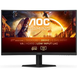 AOC G4ZXE Full HD Curved Gaming Monitor ms 280hzinch