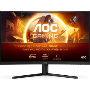 AOC CQ32G4VE - QHD Curved Gaming Monitor - 180hz - 32 inch