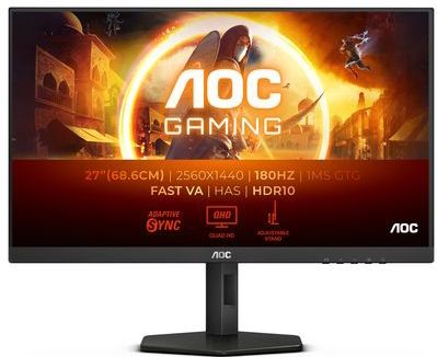 AOC - Q27G4XN - QHD Gaming Monitor - Fast VA - Verstelbaar - 27 inch
