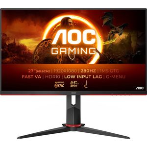 AOC G2 27G2ZN3/BK - Full HD Gaming Monitor - 280hz - 27 inch