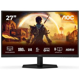 C27G42E - 27” FHD Curved Monitor - Fast VA - 180Hz - 1ms GtG