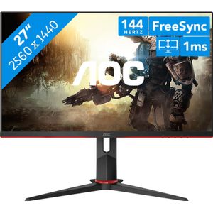 AOC Q27G2U - QHD VA 144Hz Gaming Monitor - 27 Inch