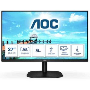 AOC 27B2H - Full HD - IPS Monitor - 27 Inch - Kaderloos Ontwerp