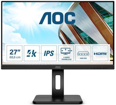 AOC U27P2 - 4K IPS Monitor - 27 inch