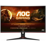 AOC C27G2ZE - Full HD Curved Gaming Monitor - 240hz - 27 Inch